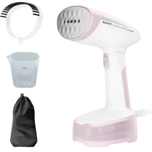 Вертикальный отпариватель tefal dt3050e1, белый/розовый Thumbnail 5