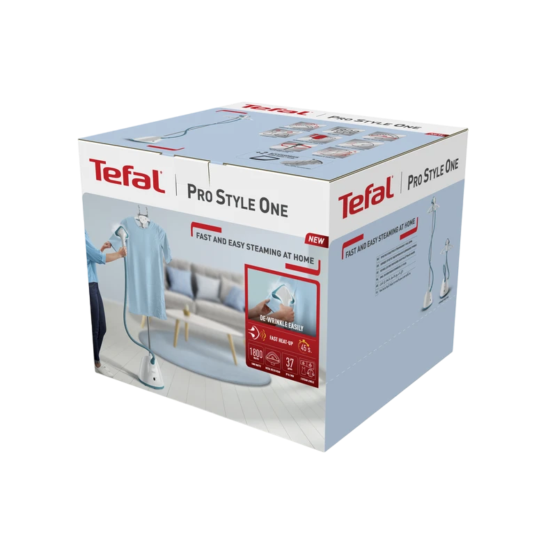 Aparat de calcat cu aburi stationar tefal it2460e0, alb albastru 2