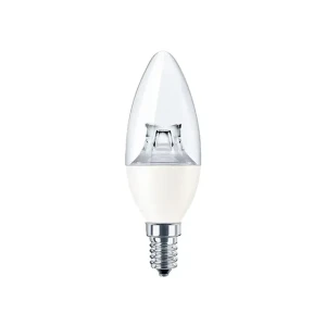 Bec  led elmos c37 6 w e27 2700 k 470 lm 220 - 240 v
