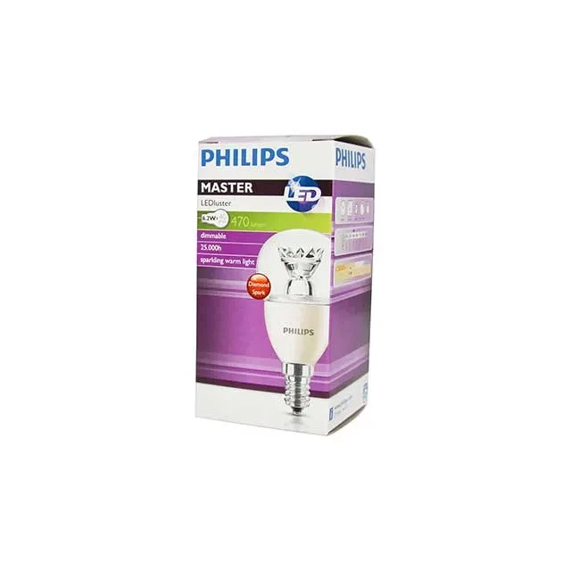 Светодиодная лампа philips master 6 вт e14 2700 k 470 лм 220 - 240 в 2