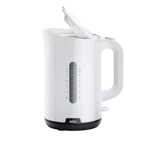 Fierbător electric Braun WK 1100 WH, Alb | Negru