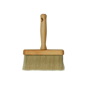 Perie pentru zugrăvit cu mâner din lemn 190 x 90 mm vorel