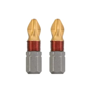 Набор бит 2 шт. titan ph2 1/4" 25 мм kwb
