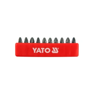 Set biți 10 buc. non-slip pz2 1/4" 25 mm yato