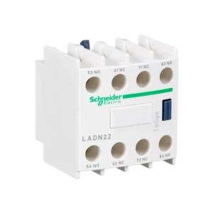 Контактный блок schneider-electric ladn22 2no+2nc 690 в