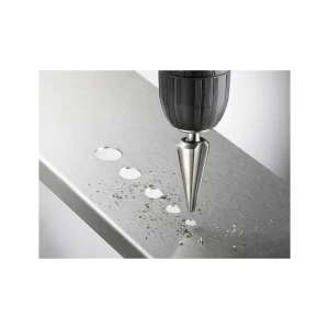 Burghiu conic pentru metal 6 - 20 mm oțel hss cilindric kwb Thumbnail 2