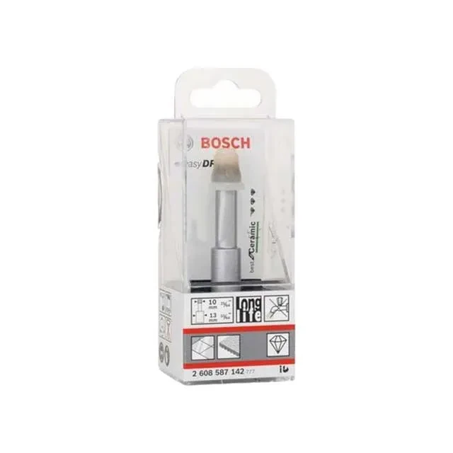 Сверло алмазное для стекла/керамики dia easydry 10 мм цилиндрический bosch 2