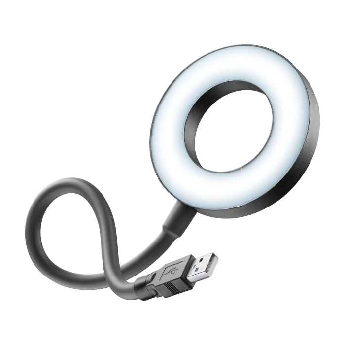 Lampă usb cellularline led, negru 4