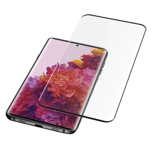 Защитное стекло cellularline impact glass curved - galaxy s21 ultra, чёрный Thumbnail 6