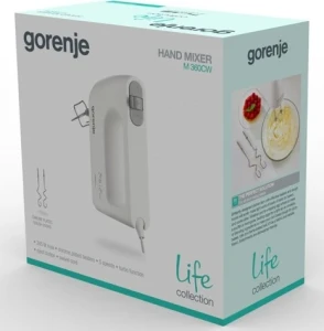 Миксер ручной gorenje m360cw, белый Thumbnail 5
