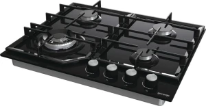Газовая варочная панель gorenje gtw 641 kb, чёрный Thumbnail 2