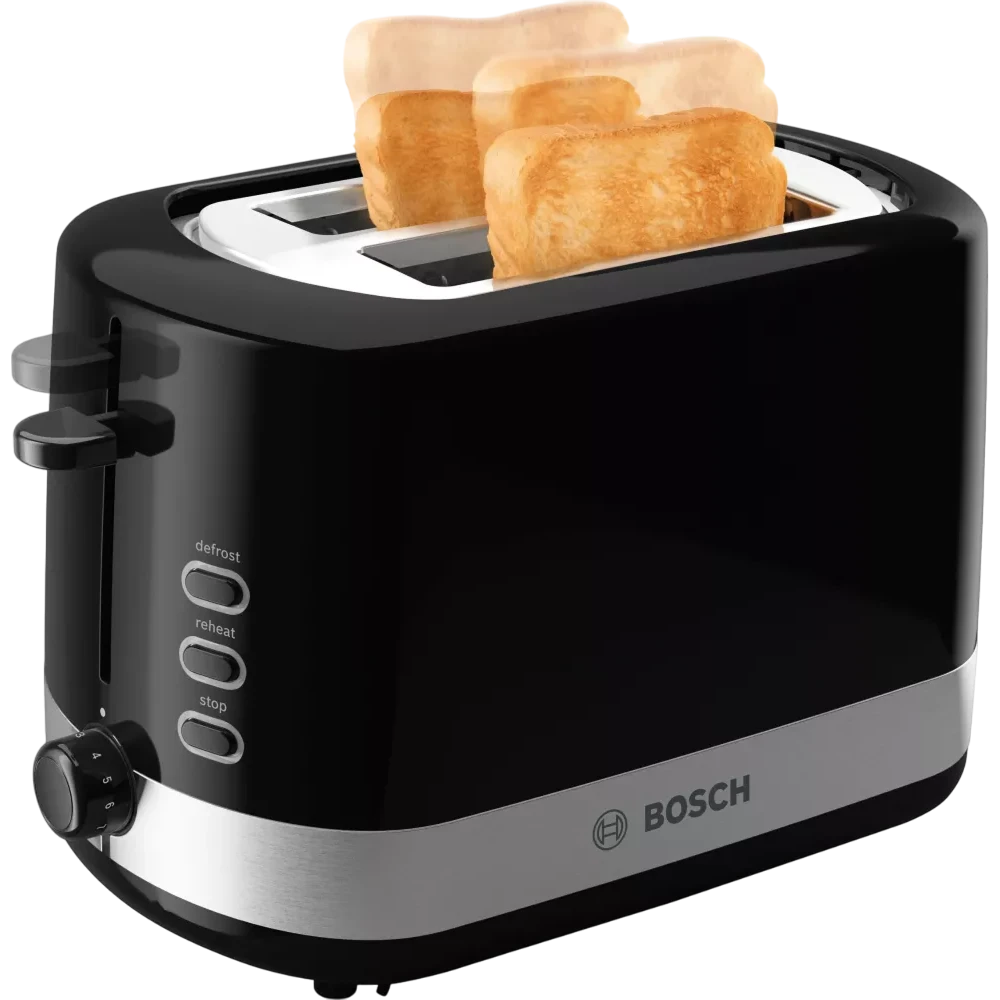 Тостер bosch tat6a513, чёрный 3