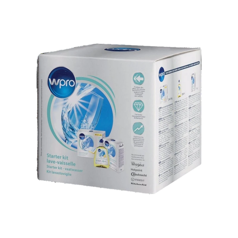 Набор для мытья посудомоечной машины whirlpool wpro 2