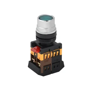 Buton cu iluminare iek ablf-22 1p 240 v 10 a ip40 verde