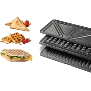 Aparat pentru sandwich multifunctional gorenje sm703gcb, negru Thumbnail 7