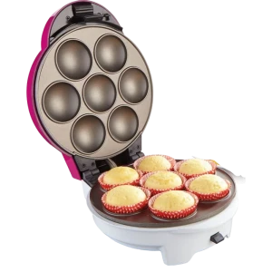 Aparat de preparat waffle gorenje wcm702pw, alb | roz Thumbnail 3