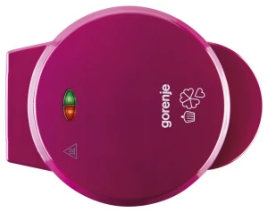 Aparat de preparat waffle gorenje wcm702pw, alb | roz Thumbnail 8