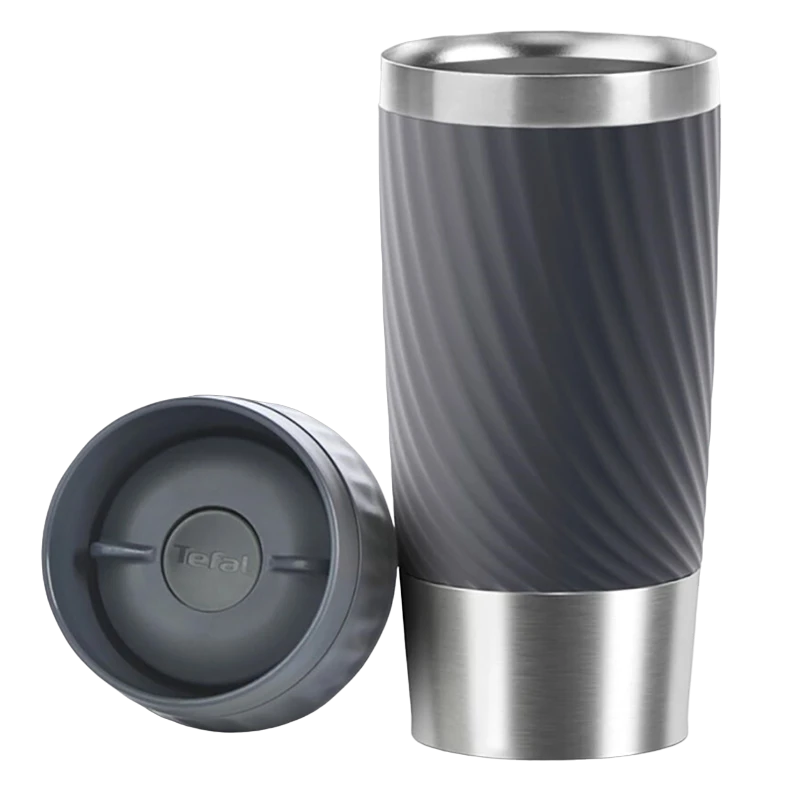 Cană termos tefal easy twist, 0,36l, grey 9