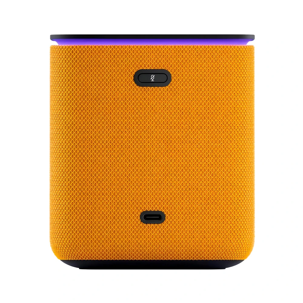 Bluetooth-колонка yandex station midi yndx-00054org, оранжевая 2