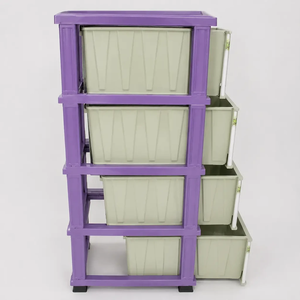 Comod din plastic elif, violet (e298) 4