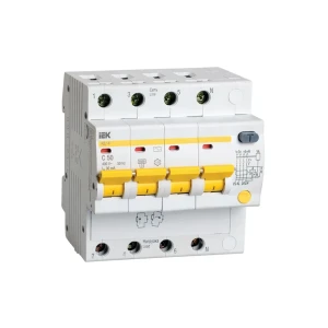 Întreruptor diferențial ad14 c 30 ma 50 a 4p 400 v iek
