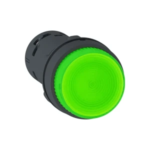 Кнопка schneider-electric xb7nw33m1 1p 220 в 4 a ip54 зелёный