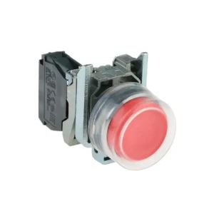 Кнопка schneider-electric xb4bp42 1p 600 в 3 a ip66 красный