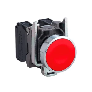 Кнопка schneider-electric xb4ba42 1p 230 в 3 a ip66 красный Thumbnail 1