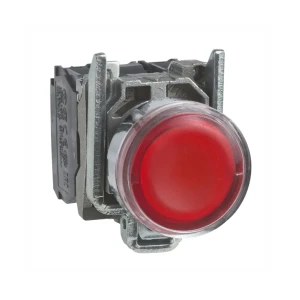 Кнопка schneider-electric xb4bw34b5 1p 24 в 3 a ip66 красный Thumbnail 1