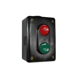 Кнопка kasan la4-2h 2p 220 в 15 а ip66 чёрный