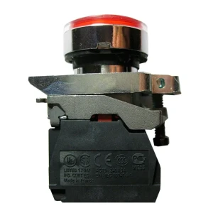 Кнопка с подсветкой kasan xb4bw34m5 1p 230 в 6 a ip66 красный