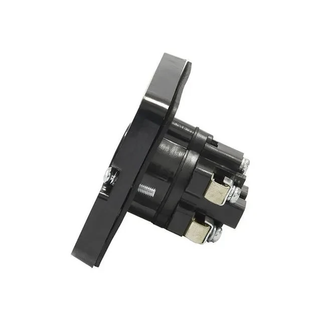 Buton pke 122/1 1p 400/660 v 10 a ip40 negru 2