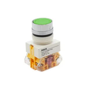Кнопка himel hlay711bnzs32 1p 380 в 6 a ip40 зелёный