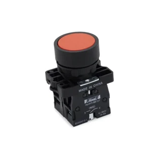 Кнопка himel hlay5ea45 1p 220/380 в 6 a ip40 красный