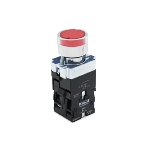 Buton led himel hlay5bw34m5l 1p 220 v 6 a ip40 roșu