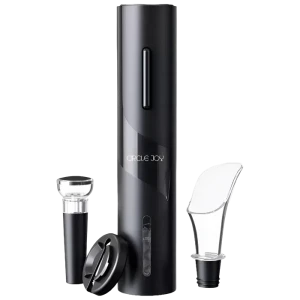Set pentru vinuri circle joy cj-tz07, negru Thumbnail 1
