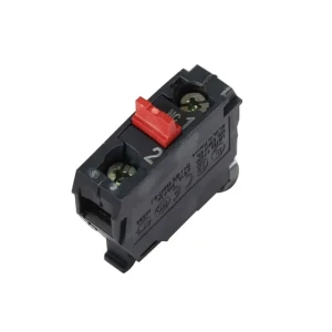 Кнопка kasan xal-d213 nc 1p 600 в 6 a ip65 красный/чёрный