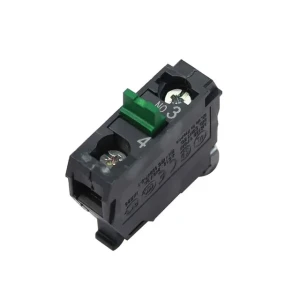 Кнопка kasan xal-d213 no 1p 600 в 6 a ip65 чёрный/зелёный