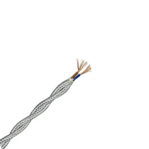 Cablu pentru lustre elmos pvs 2 * 0.5 mm² argintiu cupru