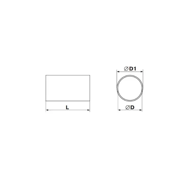 Canal de ventilare ventika ko150-11 1500 x 150 mm pvc alb 2