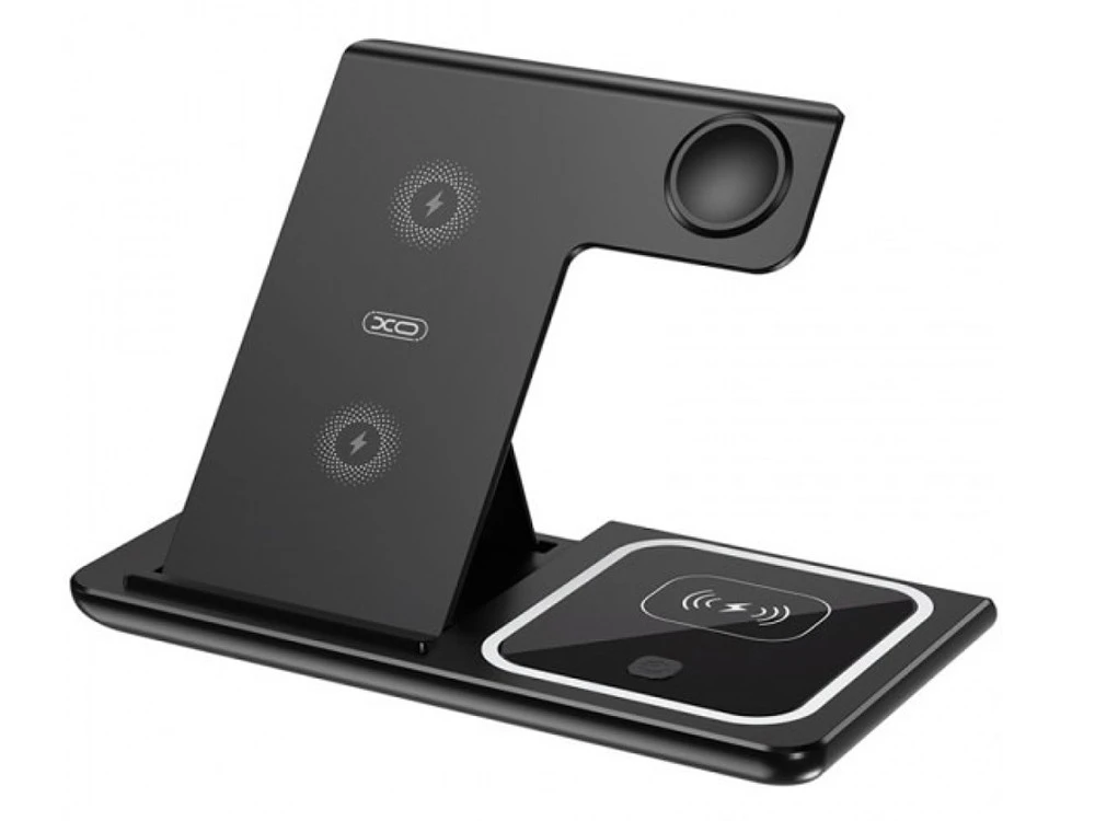 Încărcător wireless xo wx023, 15w, negru 4