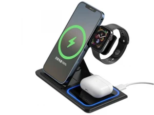 Încărcător wireless xo wx023, 15w, negru Thumbnail 2