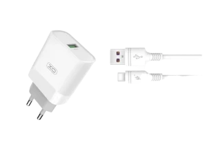Încărcător XO L64, 18W, Alb