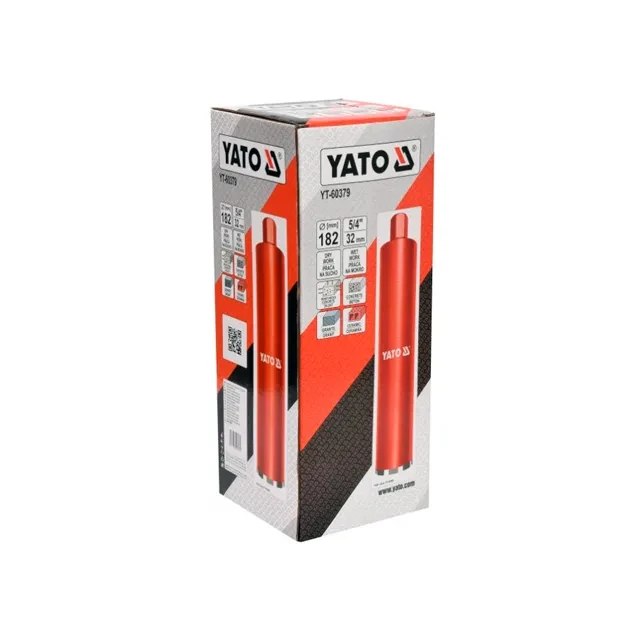 Carotă diamantată pentru beton 182 mm hexagonal yato 2