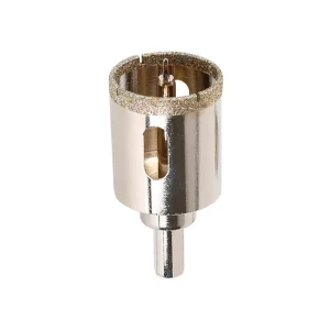 Carotă diamantată cu burghiu central pentru sticlă/ceramică 30 mm cilindric kranz