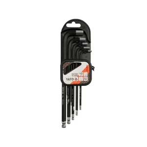 Set chei hexagonale cu cap sferic 1.27 - 10 mm 10 un. toya Thumbnail 1