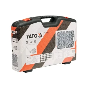 Набор чашек для снятия масляных фильтров 30 шт. 65 - 120 мм 3/8" - 1/2" yato Thumbnail 2