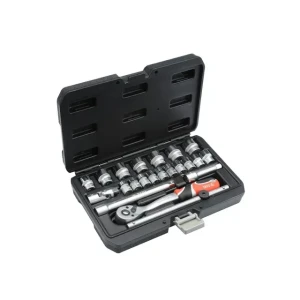 Set de chei tubulare cu clichet 3/8" as-drive 6 - 22 mm 22 buc. yato Thumbnail 2