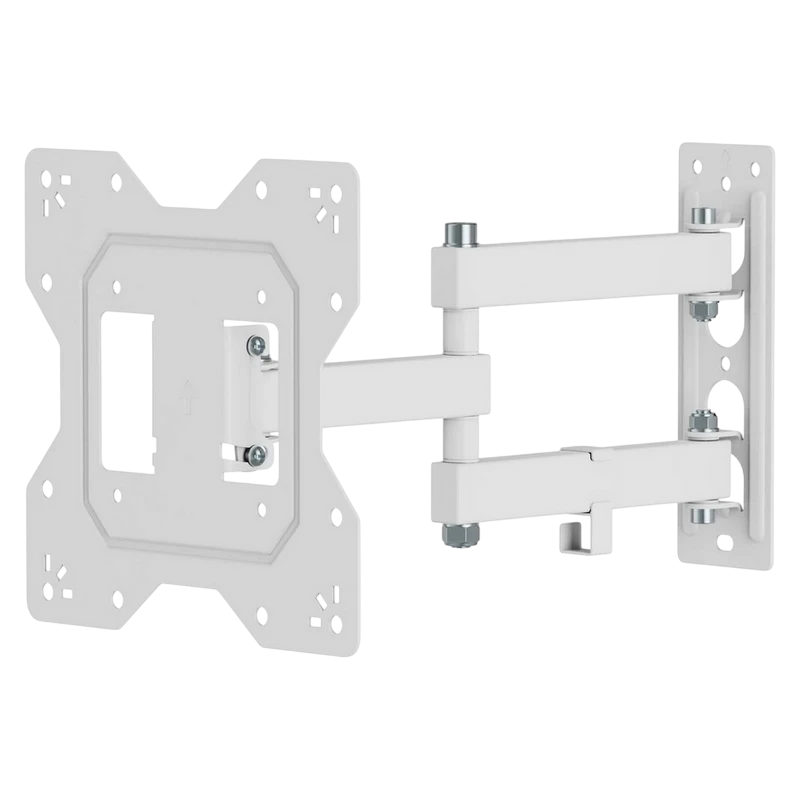 Наклонно-поворотное настенное крепление kivi motion-223w, белый 4