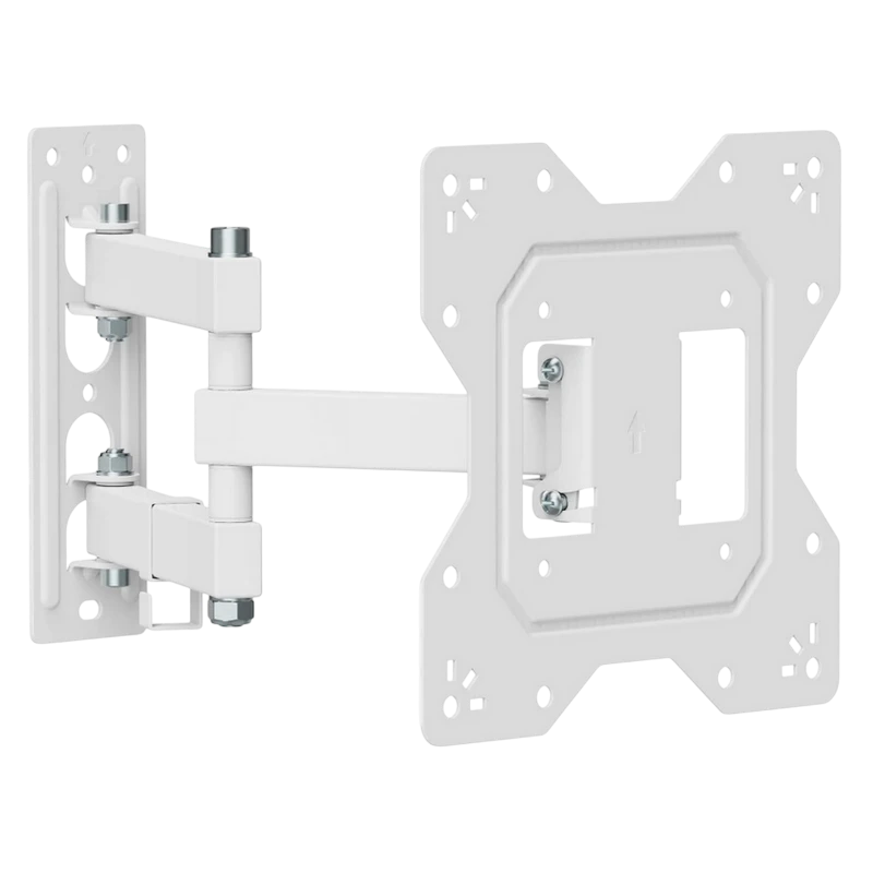 Наклонно-поворотное настенное крепление kivi motion-223w, белый 2